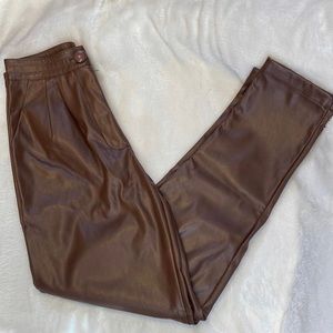 Princess Polly Faux Leather Pants
